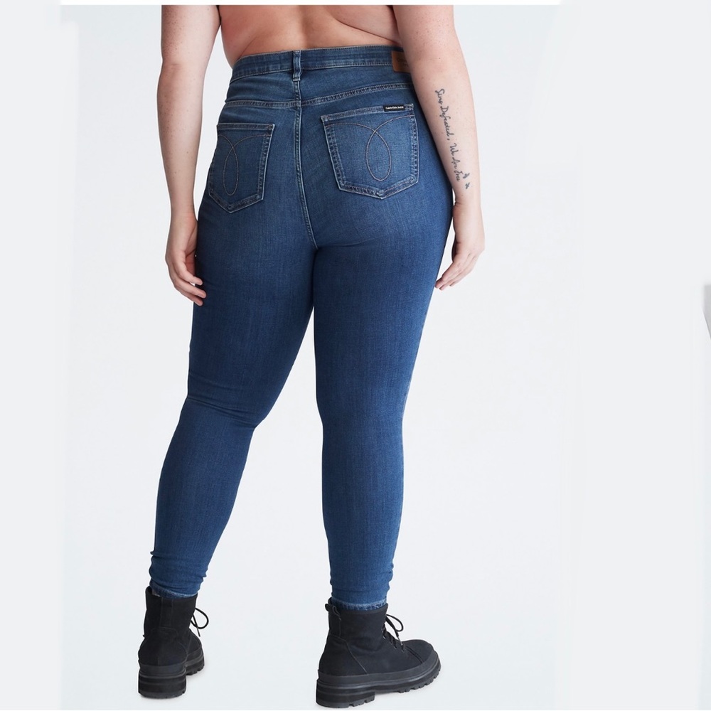 CALVIN KLEIN | High Rise Skinny jeans